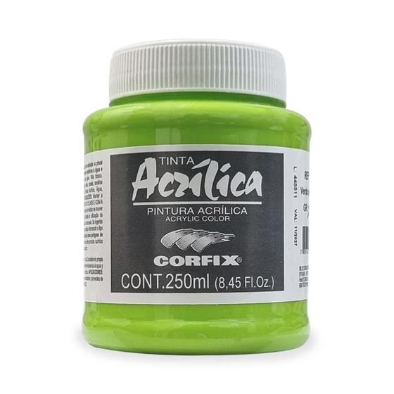 Imagem de Tinta Acrílica Verde Ingles Claro 250ml Corfix 