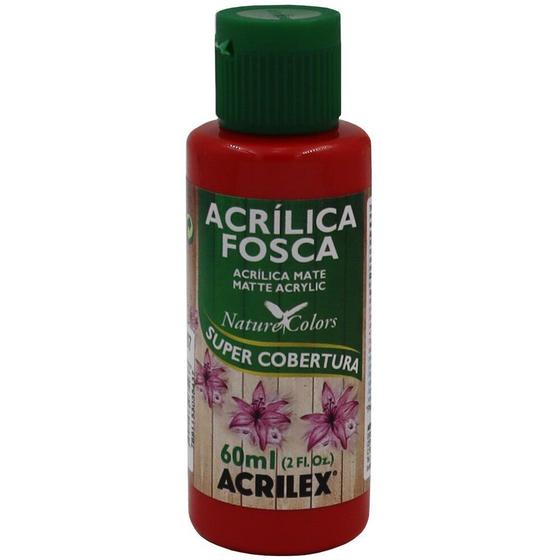 Imagem de Tinta Acrílica Vermelho Fogo Acrilex (60ml)