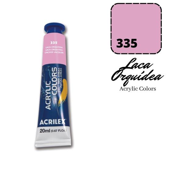 Imagem de Tinta Acrylic Colors Acrilex 20ml 335 Laca Orquídea