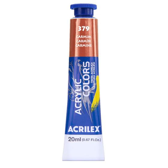 Imagem de Tinta Acrylic Colors Acrilex 20ml 379 Carmim