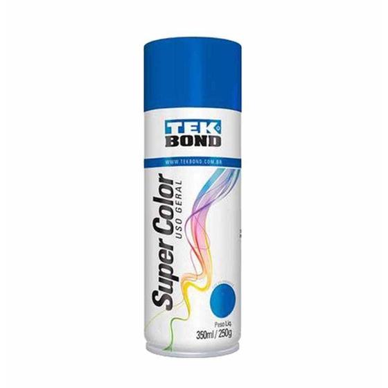 Imagem de Tinta aerossol azul 350ml s. color / un / tek bond - Tekbond