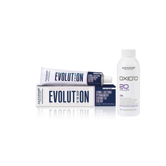 Imagem de Tinta Alfaparf Evolution 9NB Louro Claríssimo + Ox 20 Volumes 90ml - Qualidade e Resultado de Salão
