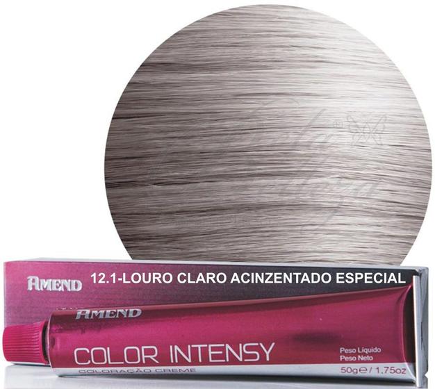 Imagem de TINTA AMEND COLOR INTENSY 12.1 Louro Claro Acinzentado