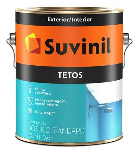 Imagem de Tinta Anti Mofo Para Tetos Suvinil Branco 3,6l