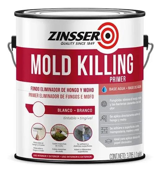 Imagem de Tinta Antifúngica E Antimofo 3,6lt Primer Zinsser Rust Oleum