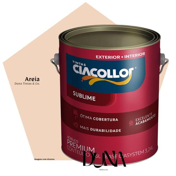 Imagem de Tinta Antimofo CiaCollor Sublime Fosco 3,2L Areia