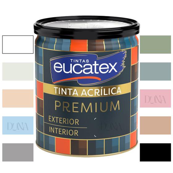 Imagem de Tinta Antimofo Lavável Eucatex Protege Paredes e Tetos 800ml