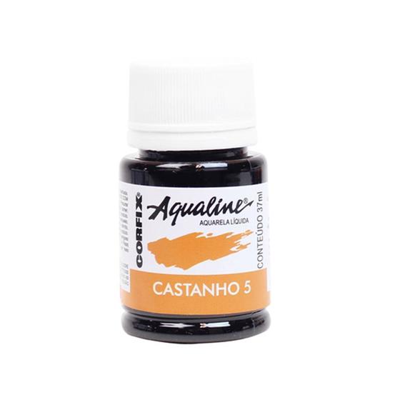 Imagem de Tinta Aquarela Aqualine Corfix 37ml Cor Castanho 5