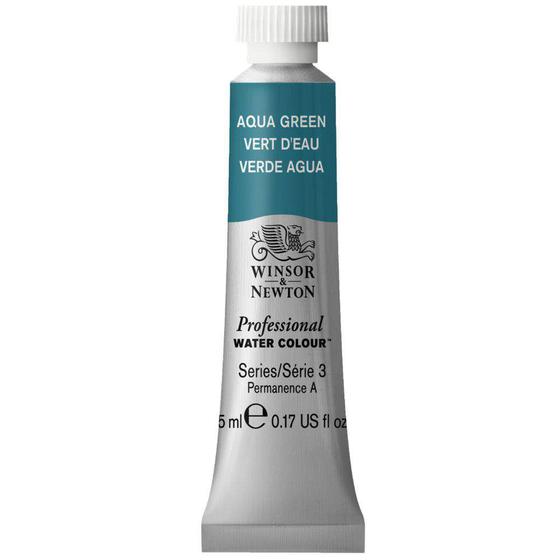 Imagem de Tinta Aquarela Profissional Winsor 5ml 697 Aqua Green