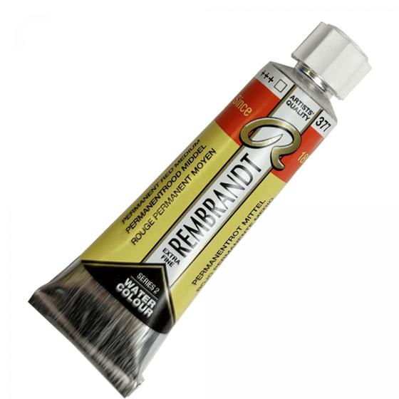 Imagem de Tinta Aquarela Rembrandt 10 ml 377 Permanent Red Medium S.2