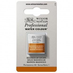 Imagem de Tinta Aquarela Winsor & Newton Profissional Pastilha S1 381 Magnes Brown