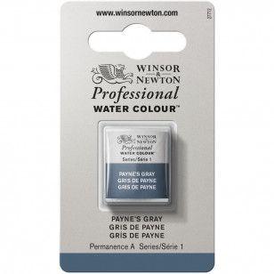 Imagem de Tinta Aquarela Winsor & Newton Profissional Pastilha S1 465 Payne's Gray