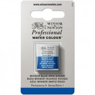 Imagem de Tinta Aquarela Winsor & Newton Profissional Pastilha S1 709 Winsor Blue (Red Shade)