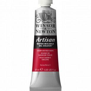 Imagem de Tinta Artisan Winsor & Newton 37ml S2 Cadmiun Red Dark