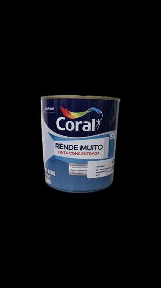 Imagem de Tinta branca concentrada rende muito 900 ml coral