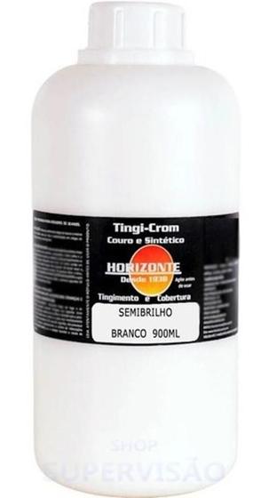 Imagem de Tinta Branco Para Couro Borracha Plastico 900Ml