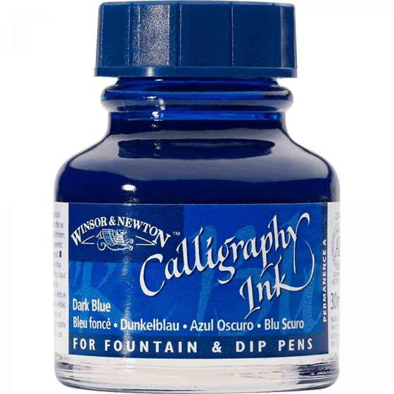 Imagem de Tinta Caligrafica Winsor & Newton 30Ml Dark Blue