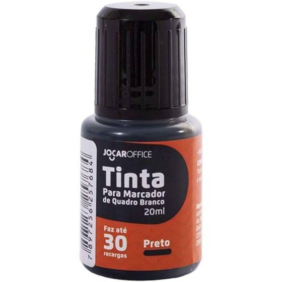 Imagem de Tinta Canetao Jocaroffice Quadro Branco Preto 20ml