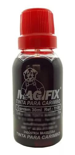 Imagem de Tinta Carimbo Magifix para Papel cor Vermelho