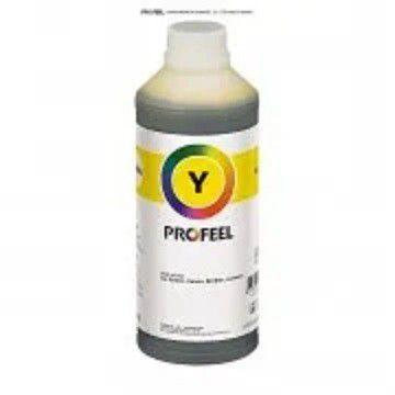 Imagem de Tinta Cartuchos HP 8000 8600 8610 8620 Amarelo Profeel - Pigmentada - 1 Litro