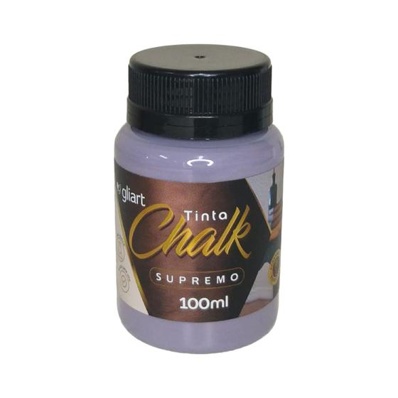 Imagem de Tinta Chalk Gliart 100ml Super Cobertura Para Artesanato