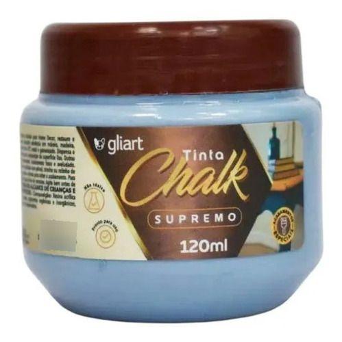 Imagem de Tinta Chalk Paint Supremo Gliart 120ml - Azul Paris