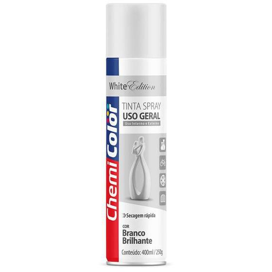 Imagem de Tinta chemicolor 400ml branco brilhante