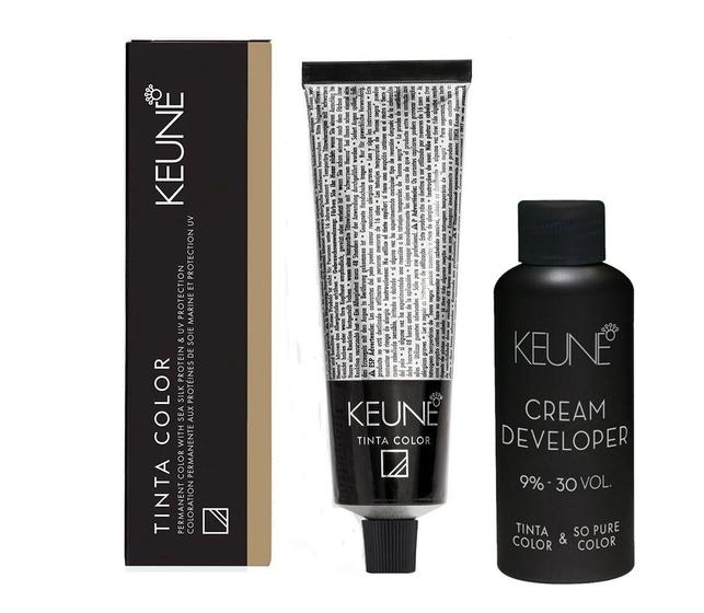 Imagem de Tinta Coloração Keune 7.32 + Developer 30vol