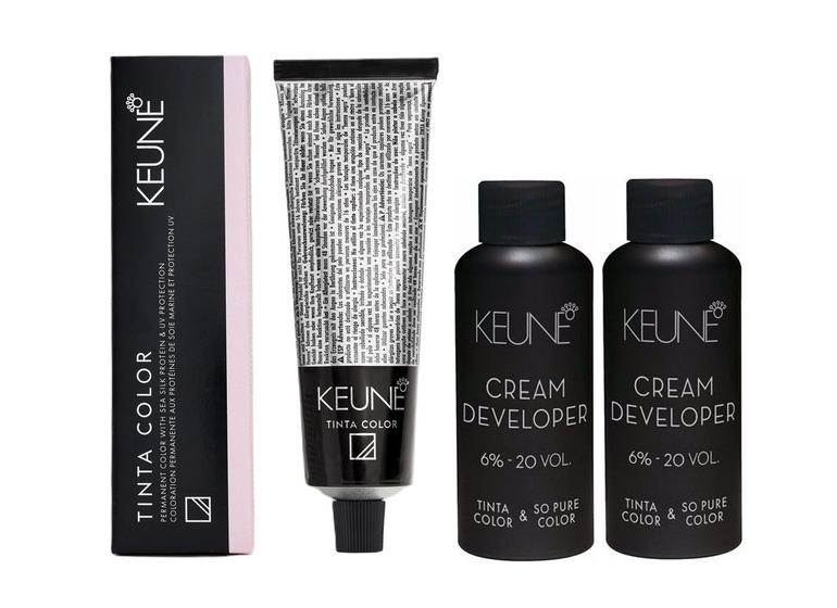 Imagem de Tinta Coloração Keune 9.2 Louro M C Péro + 2 Developer 20vol