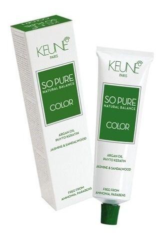Imagem de Tinta Coloração Keune So Pure Color 5.11 Cast Claro Cinza In