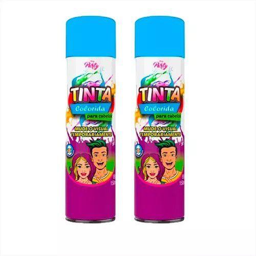 Imagem de Tinta Colorida De Cabelo Temporária Laranja 150ml - Kit 6 Unidades