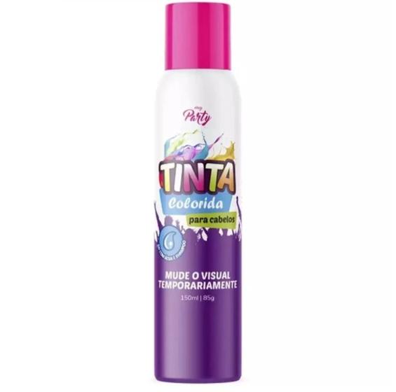 Imagem de Tinta colorida para cabelos 150ml 85g my party variação rosa neon