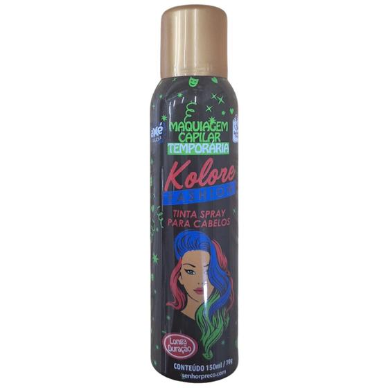 Imagem de Tinta Colorida Temporária Para Cabelo Spray 150ml Kolore Roxo