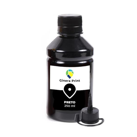 Imagem de Tinta Compatível HP 517 250ml Black Ginera Print