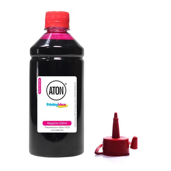 Imagem de Tinta compatível  Stylus TX220  TX210  733 Magenta Aton Corante 500ml