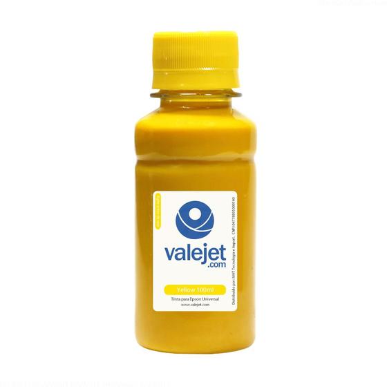 Imagem de Tinta compatível  Universal Yellow 100ml Pigmentada