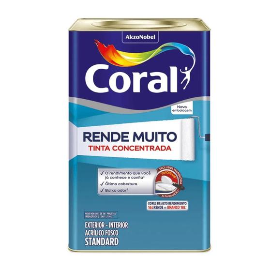 Imagem de Tinta Coral Rende Muito Lata 16L - Coral