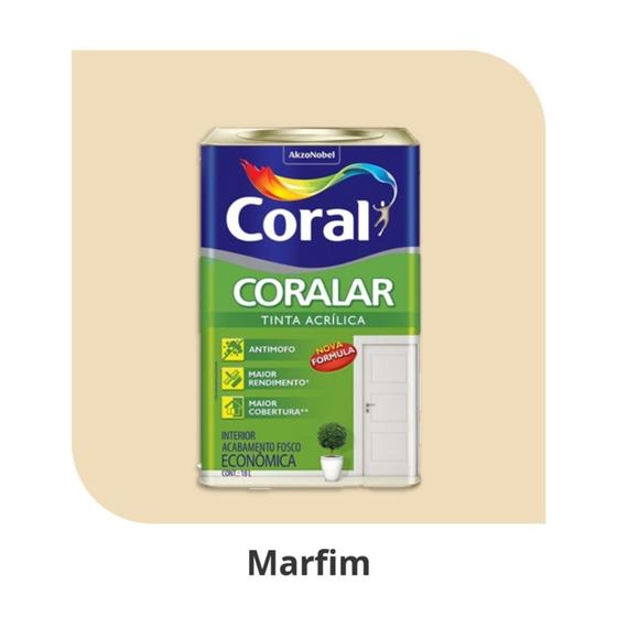 Tinta coralar acrilico fosco marfim 18 litros coral é ruim? Tinta coralar acrilico fosco marfim 18 litros coral é boa?