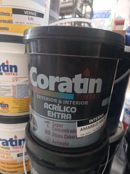 Tinta coratin exterior e interior acrílico extra - Tinta para Parede ...