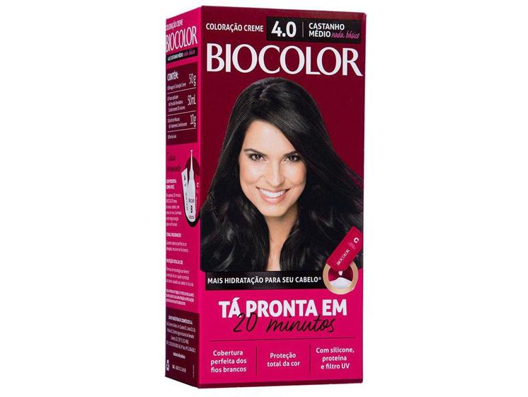 Tinta de Cabelo Biocolor Castanho Malícia 4.0 - 100ml - Tinta de Cabelo ...
