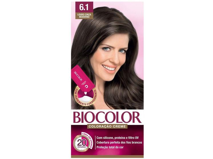 Imagem de Tinta de Cabelo Biocolor - Louro Cinza Moderno 6.1 100ml