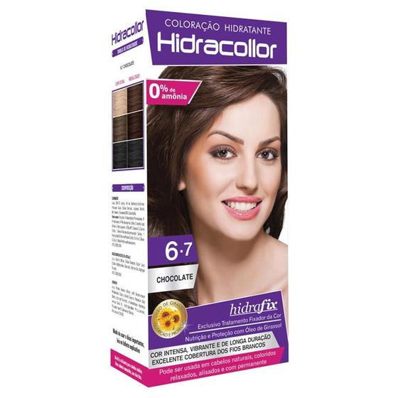 Imagem de Tinta de Cabelo Hidracollor 6.7 Chocolate 100ml