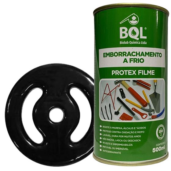 Imagem de Tinta de emborrachamento A frio protex Film PRETO 500ML biolub