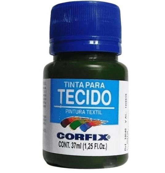 Imagem de Tinta De Tecido 37 Ml Corfix - Verde Abacate