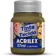 Imagem de Tinta de tecido Acrilex cáqui 986 37ml