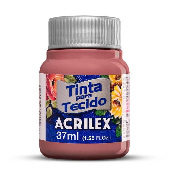 Imagem de Tinta de tecido Acrilex mauve 639 37ml