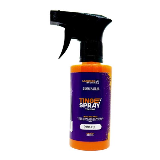 Imagem de Tinta de Tecidos Roupas Estofados Carpetes - Tingespray Borrifador 250Ml