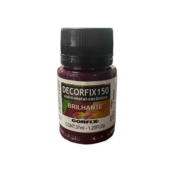 Imagem de Tinta Decorfix 150 Brilhante 444 Laca Magenta 37Ml