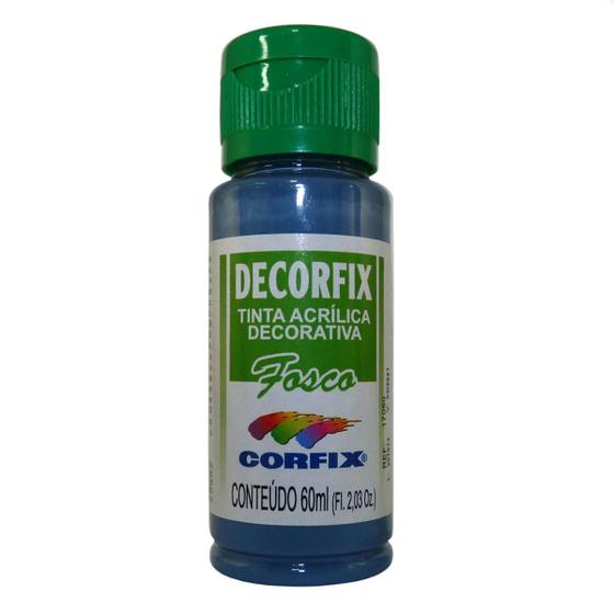 Imagem de Tinta Decorfix Fosca 382 ul Pretoleo 60Ml