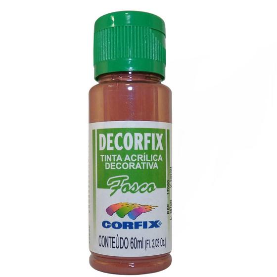 Imagem de Tinta Decorfix Fosca 471 Ferrugem 60Ml